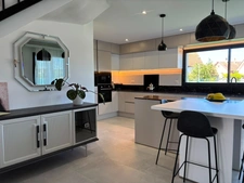 Maison contemporaine neuve à vendre (AHUY -159m² habitable - 650m² de terrain)