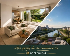 🏡 HUNINGUE – SUPERBE 3 PIÈCES EN REZ-DE-JARDIN AVEC 61 m² D'EXTÉRIEUR