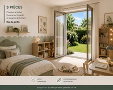 🏡 HUNINGUE – SUPERBE 3 PIÈCES EN REZ-DE-JARDIN AVEC 61 m² D'EXTÉRIEUR