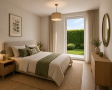 🏡 HUNINGUE – SUPERBE 3 PIÈCES EN REZ-DE-JARDIN AVEC 61 m² D'EXTÉRIEUR