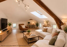 Appartement type LOFT - 113 m2 - Centre ville au calme