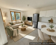 EXCLUSIVITÉ – Appartement T3 avec balcon et terrasse – Vénissieux, proche tramway