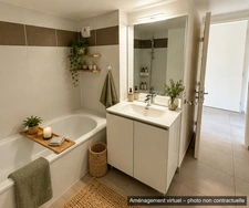 EXCLUSIVITÉ – Appartement T3 avec balcon et terrasse – Vénissieux, proche tramway