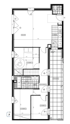 CHAVILLE  Salengro- Duplex très récent de bon standing– 2 Terrasses & Vue Dégagée