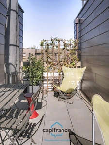 CHAVILLE CENTRE (92)- A vendre Superbe duplex familial 115 m² en dernier étage avec 2 terrasses et vue dégagée