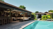 Maison style balinais de 10 pièces 