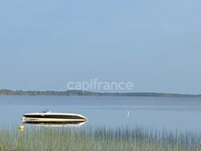 LACANAU LAC – EN 1ERE LIGNE - TERRAIN D'EXCEPTION DE 883M2 – PLEIN SUD – VIABILISE