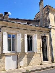BORDEAUX RIVE DROITE - VIEUX LORMONT - ECHOPPE BORDELAISE 3 PIECES DE 78M2 A RENOVER