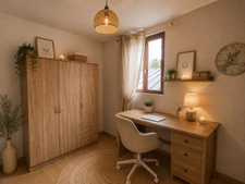 Maison de ville 104 m² – 2 chambres et beaux volumes – BROGLIE (27270)