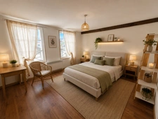 Maison de ville 104 m² – 2 chambres et beaux volumes – BROGLIE (27270)