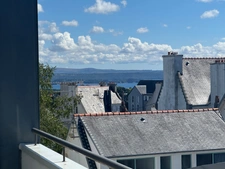 Plougastel Daoulas, dernier étage, ascenseur, terrasse, chambre parentale, contemporain