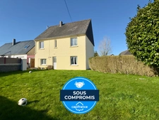 FINISTERE, PLOUVIEN, MAISON FAMILIALE, CINQ CHAMBRES, NON MITOYENNE, DALLE BÉTON