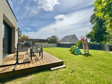 CONTEMPORAINE, PLAIN PIED, REZ DE JARDIN, GARANTIE DECENALE, IMPASSE, OPEN SPACE, EXPOSITION SUD, PAS DE VISI À VIS