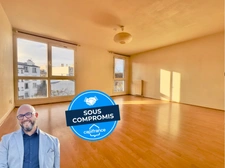 BREST, PILIER ROUGE, APT 26M2, RESIDENCE DALLE BÉTON, EXPOSÉ SUD.