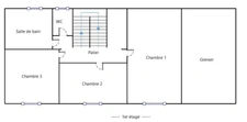 Maison de caractère – 120 m² – 5 chambres entre plage et centre bourg, Plozévet SOUS OFFRE ACCEPTEE