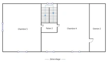Maison de caractère – 120 m² – 5 chambres entre plage et centre bourg, Plozévet SOUS OFFRE ACCEPTEE