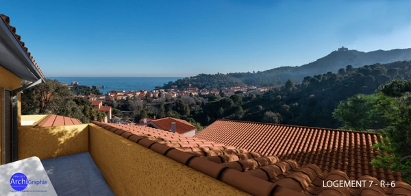 Dpt Pyrénées Orientales (66), à vendre COLLIOURE appartement T3   