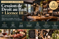 Cession de droit au bail LA ROCHE SUR FORON (74)