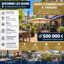 MURS COMMERCIAUX À VENDRE DIVONNE LES BAINS (01)
