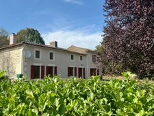 Maison de caractère avec piscine et nombreuses dépendances dans un environnement paisible
