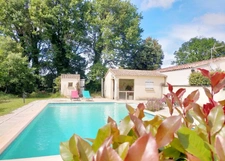 Maison de caractère 6 pièces – 4 chambres – piscine 10×5 sur 1 800 m² arborés et clos