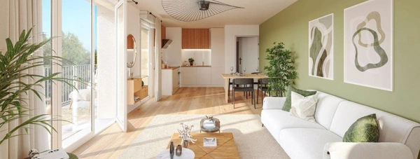appartement à vendre 1 pièces JOUY LE MOUTIER (95)