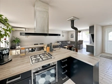 AUFFERVILLE (77) Maison plain-pied 4P de 105 m2 sur sous-sol total. Terrain 1 096 m2