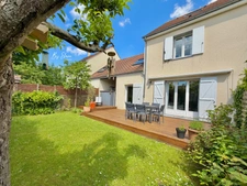 Maison de ville familiale sans travaux, 4 chambres, RER A à pied, jardin au calme sans vis-à-vis, Bussy-Saint-Georges (Seine-et-Marne), proche golf, tout à pied, Disney, à vendre