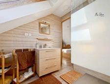 Maison de ville familiale rénovée 4ch dont 2 suites, gare à pied, Bussy-Saint-Georges (Seine-et-Marne), jardin et piscine chauffée au calme et sans vis-à-vis, proche Disney, à vendre 