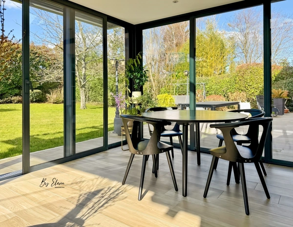 Villa Kaufman & Broad 190 m², véranda haut de gamme – Bussy-Saint-Georges (77600) – grand jardin paysager sans vis-à-vis – Seine-et-Marne, proche Disney - à vendre