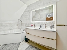 Maison familiale rénovée 4-5ch, au calme, jardin paysager sans vis-à-vis, 162 m², Bussy-Saint-Georges (Seine-et-Marne), proche Disney, à vendre