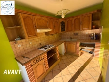 House with garden, not overlooked – village center – 2 bedrooms + office