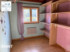 House with garden, not overlooked – village center – 2 bedrooms + office