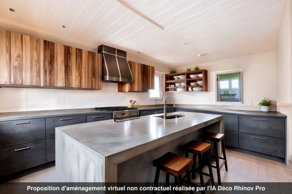 Dpt  (42), à vendre  15 min de MONTBRISON maison de 107 m² PLEIN SUD 4 chambres sur  547,00 m² de terrain