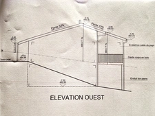 Land for sale of 1271 m² facing SOUTH in the commune of MARCOUX, 12 minutes from MONTBRISON