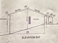 Land for sale of 1271 m² facing SOUTH in the commune of MARCOUX, 12 minutes from MONTBRISON