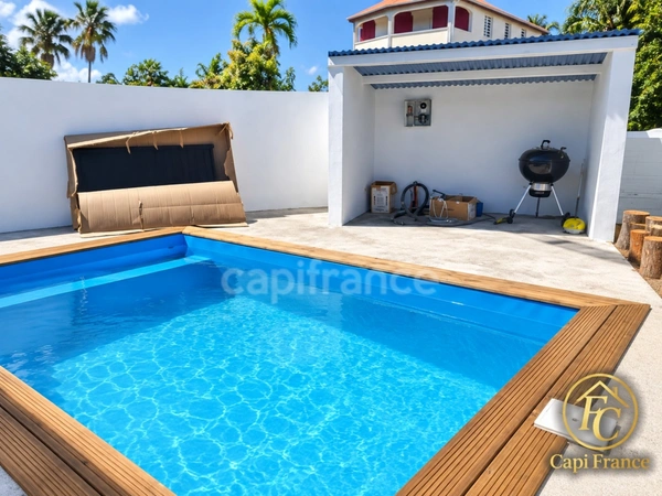 EXCLUSIVITÉ – ENSEMBLE IMMOBILIER DE 2 VILLAS T3 AVEC PISCINES PRIVATIVES – SAINT-FRANÇOIS