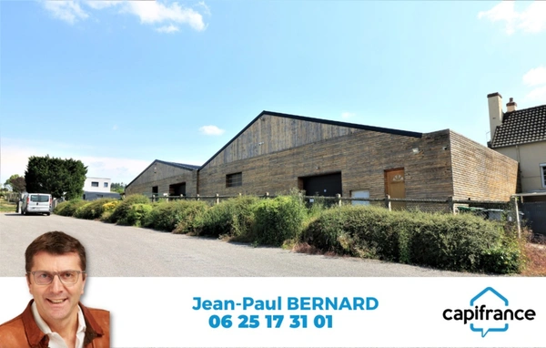 Dpt  (71), à vendre à Saint-Léger-Sur-Dheune Entrepôt-Local commercial de 400 m²