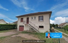  SASSENAY (71) Maison à vendre de 4 pièces sous-sol avec garage terrain d'environ 400 m²