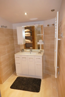 Maison avec très grand garage-atelier au bord du Lot (Cassaniouze, 15)