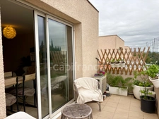 A vendre appartement T2 avec grande terrasse sans vis-à-vis - Las Cobas - Perpignan 66