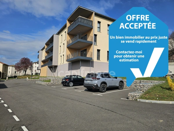 Appartement à vendre 3 pièces 2 GARAGES TERRASSE PANISSIERES (42)