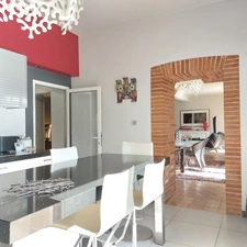Maison à vendre 13 pièces MONTAUBAN (82), salle de reception, parking, bureaux, cave, dépendances,  parc de 8000m2, 2 entrées indépendantes 
