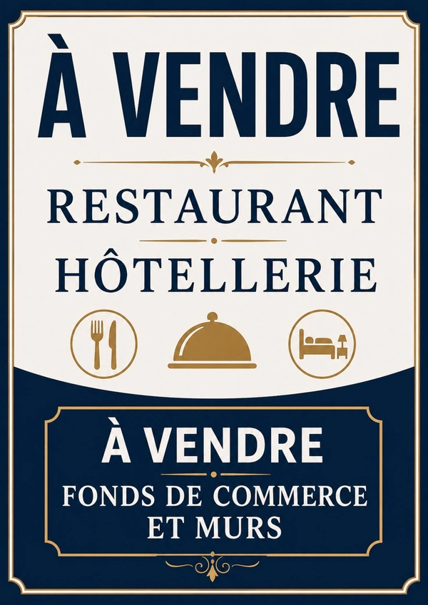 Fonds de commerce et Mur Hôtel Restaurant à vendre CRAON (53)