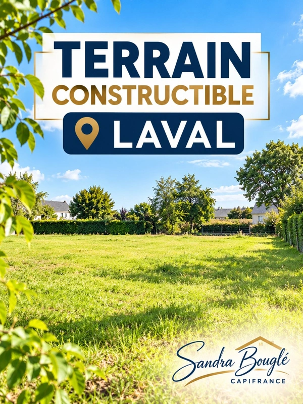 Terrain Constructible à vendre  LAVAL (53)