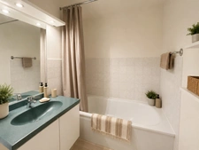 T2 35,32 m² – 8ᵉ étage – Parking – Vendu loué – Les Jardins du Prieuré