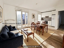 Appartement 2 pièces lumineux- balcon et stationnement.Idéal premier achat ou investissement.