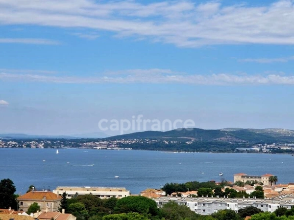 À vendre à Sète – T3 de 53,20 m² avec vue panoramique sur la mer, le port et l’étang de Thau 
