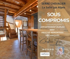 SERRE CHEVALIER - LA SALLE LES ALPES Appartement triplex