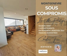  MONTGENEVRE Chalet récent à l'emplacement parfait
